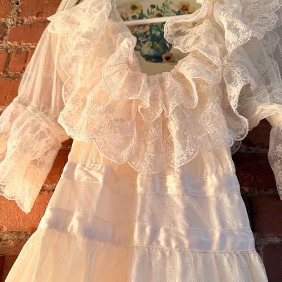 1970s gunne sax romantic renaissance dress - Picture 11 of 13